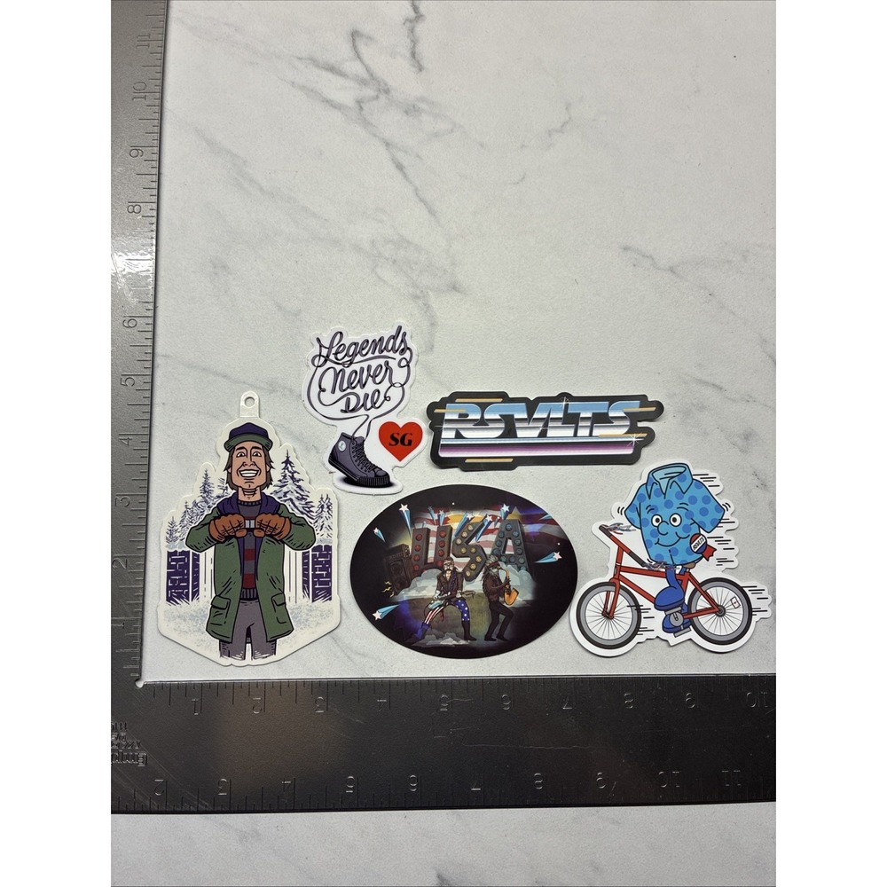 RSVLTS Lot of 5 Stickers (The Roosevelts)